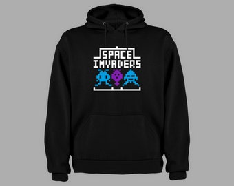 Feminist Space Invaders hoodie