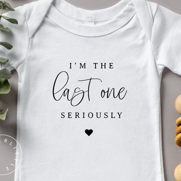 I'm The Last One Seriously Onesie®, Pregnancy Announcement Grandparents Ideas, Pregnancy Announcement to Husband, Pregnancy Reveal to Family