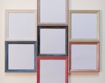 Square colour bevel frames