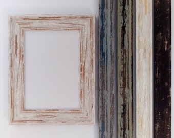 Distressed photo frame
