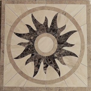 Floor Marble Medallion  8011