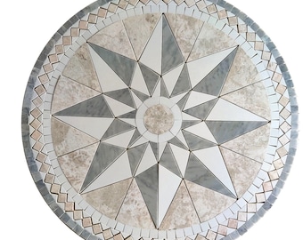 Floor Marble Medallion 4522