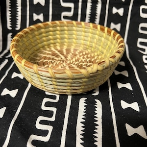 Gullah Catch All perfect for coins keys pocket change wallet made in Charleston South Carolina in the Gullah/Geechee sewing tradition