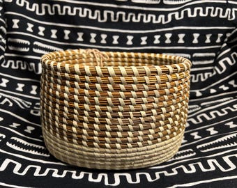 Oval Gullah Vase Utensils Hold Anything Do As Ya Choose Baskets made in Charleston
