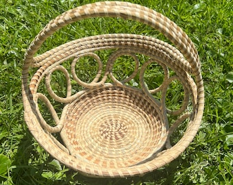 Fruit basket with handle