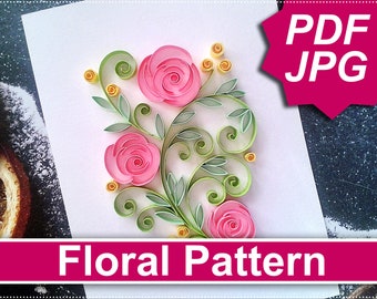 Download Quilling Flower Etsy