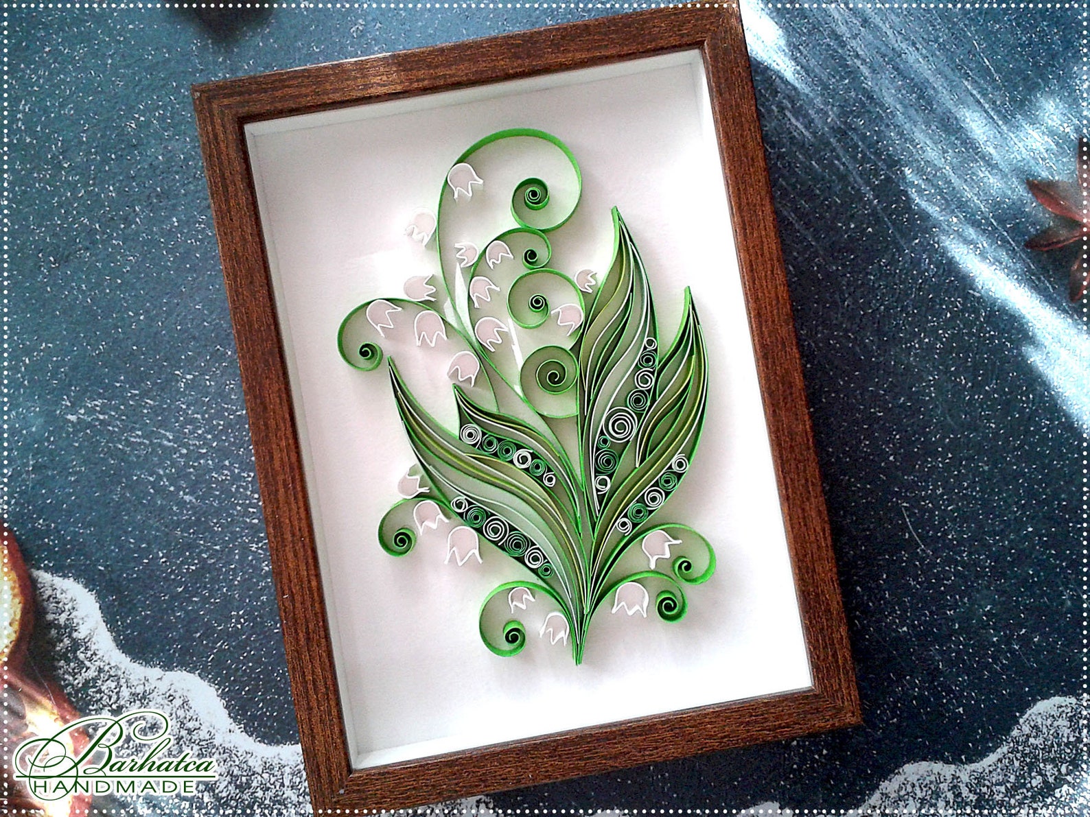 Quilling Lily of the Valley Pattern Lily of the Valley Etsy
