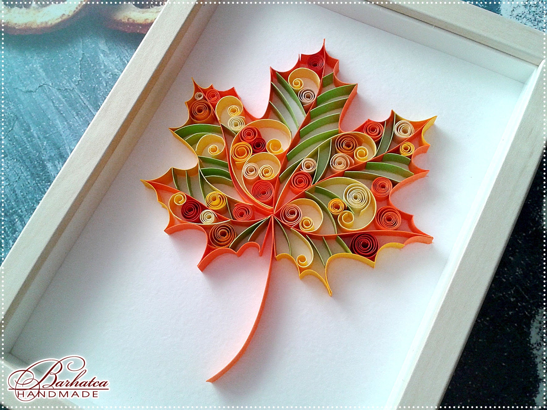 Quilling Pattern Autumn Maple Leaf Template Autumn Maple Etsy