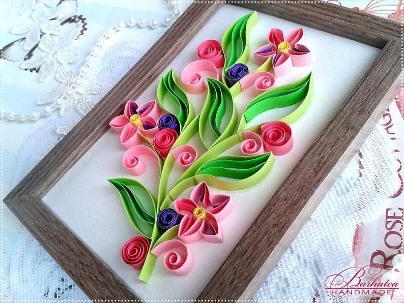 Quilling floral design templates Paper quilling patterns Etsy
