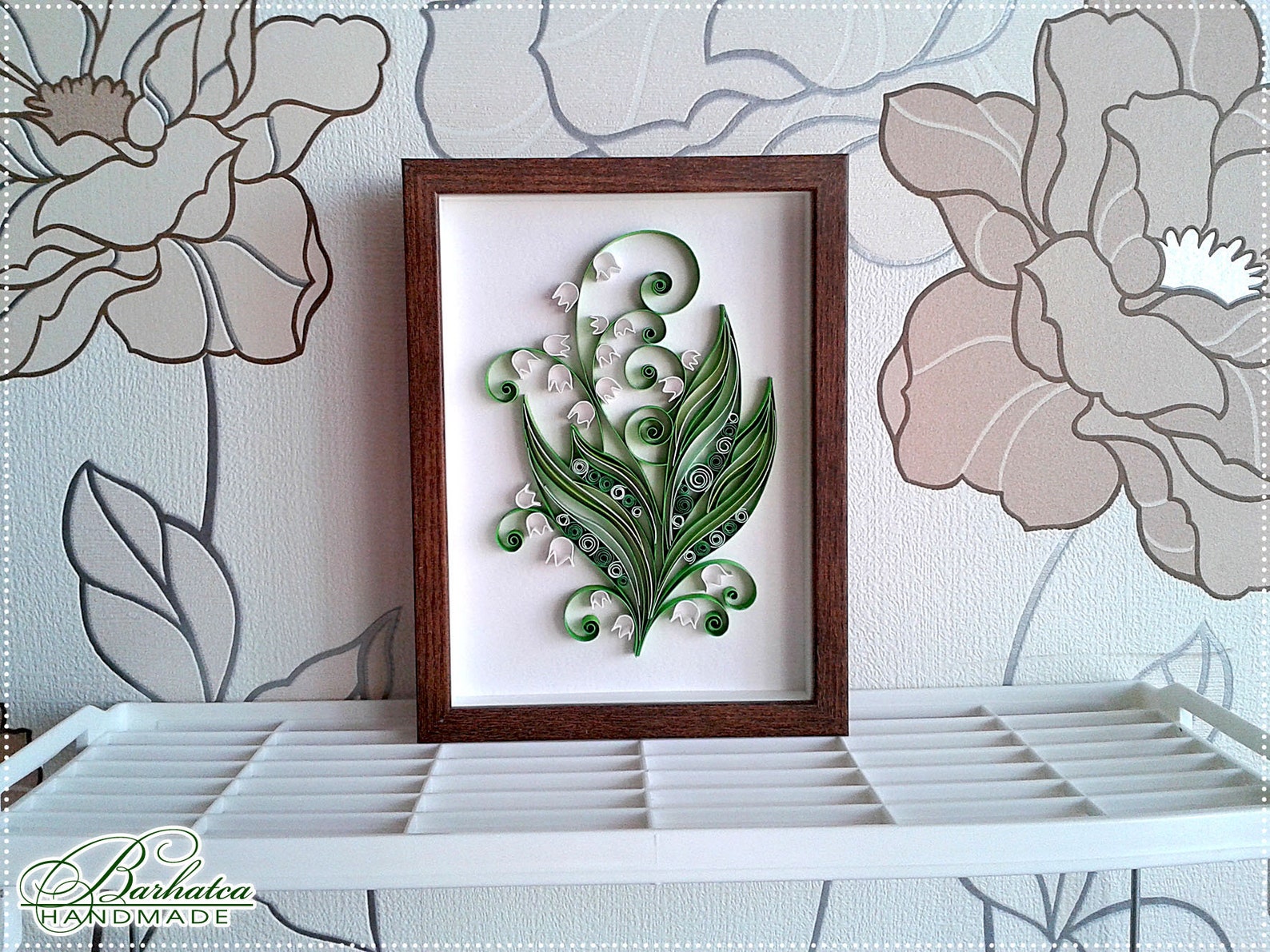 Quilling Lily of the Valley Pattern Lily of the Valley Etsy
