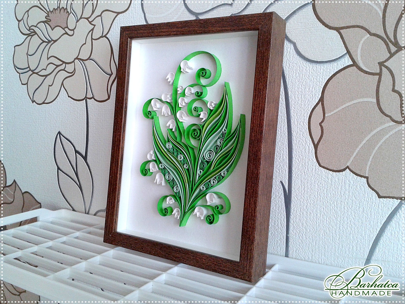 Quilling Lily of the Valley Pattern Lily of the Valley Etsy