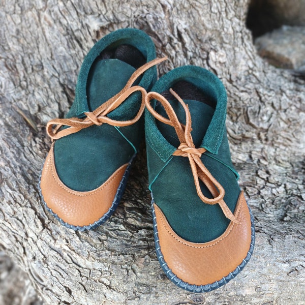 Custom made earthing Moccasins for children //  Barefoot shoes // Moccasins for kids // Children shoes