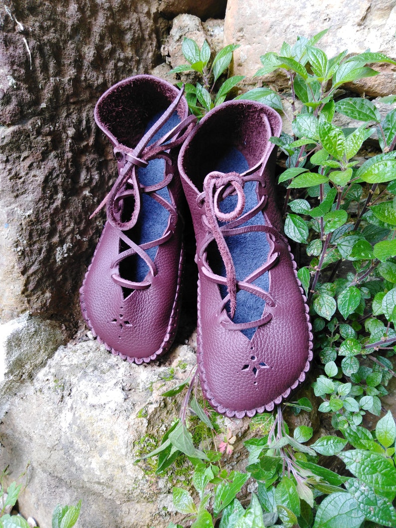 Grounding Summer Mocs for Woman// Buffalo Leather Open | Etsy