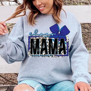 Cheer Mama sweatshirt, Cheer Mom sweatshirt, Cheer sweatshirt, Cheer Mom Hoodie, Cheer Mama Hoodie, Cheer Hoodie, Leopard design, Cheer Bow