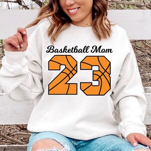 Basketball Mom sweatshirt, Personalized Basketball Mom Hoodie, Custom Basketball Mom Hoodie, Basketball Mom sweatshirt, Basketball hoodie