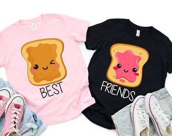 Best Friends shirts, BFF shirts, Bestie shirts, Mommy and Me shirts, Peanut Butter & Jelly shirt, Funny Best Friends shirt, Cute Bestie tee