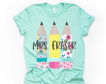 Teacher shirt, Personalized Teacher shirt, Custom Teacher shirt, Teacher Name Teacher shirt, Teacher Team shirts
