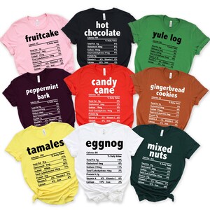 Gingerbread Cookies Thanksgiving Food Nutrition Facts T-Shirt Gingerbread Cookies Thanksgiving Food Nutrition Facts T-Shirt