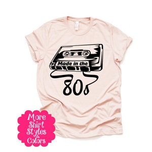 Made in the 80&#39;s Shirt, Child born in the 80&#39;s shirt, 80&#39;s kid shirt, 80&#39;s baby Tee, Birthday Shirt, 1980&#39;s Shirt, Birthday Decade tee