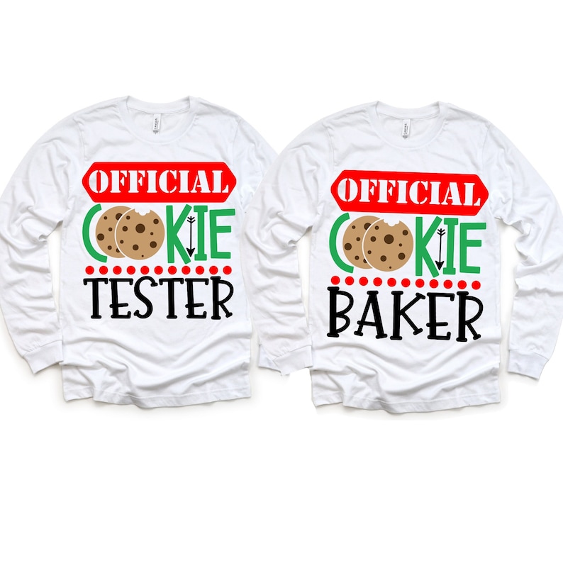 Official Cookie Tester Shirt Official Cookie Baker Shirt - Etsy