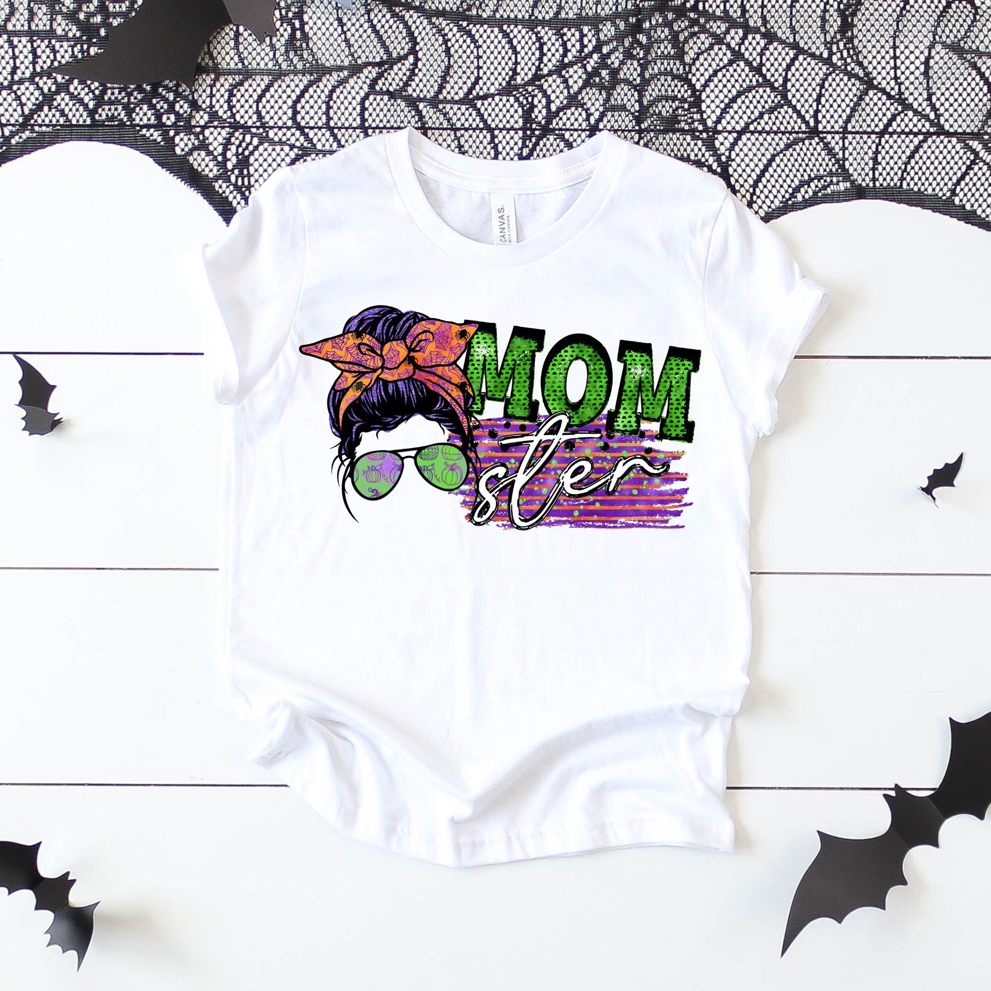 Halloween shirt Momster shirt Funny Mom Halloween shirt Etsy