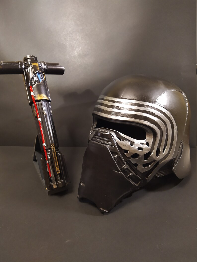 Kylo Ren Lightsaber Star Wars Custom Lightsaber Prop Star Etsy