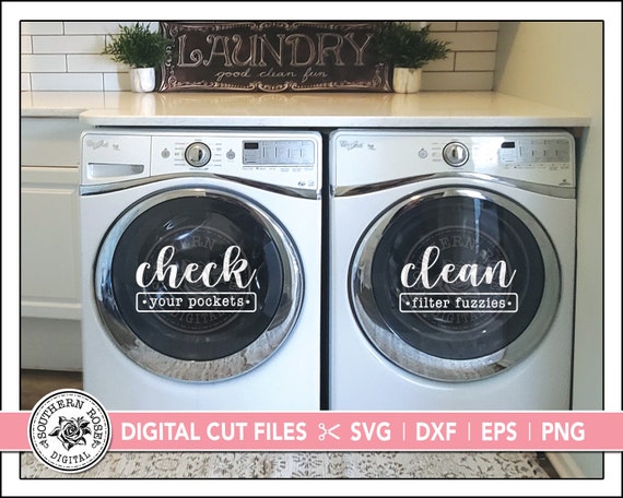 Download Washer Decal Svg Dryer Decal Svg Laundry Room Svg Washer Etsy