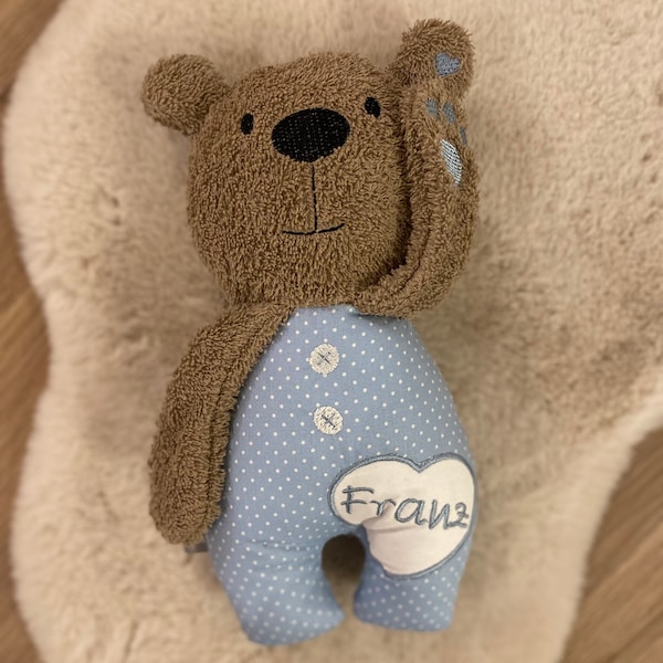 Stuffed animal named "Brown Bear" - large