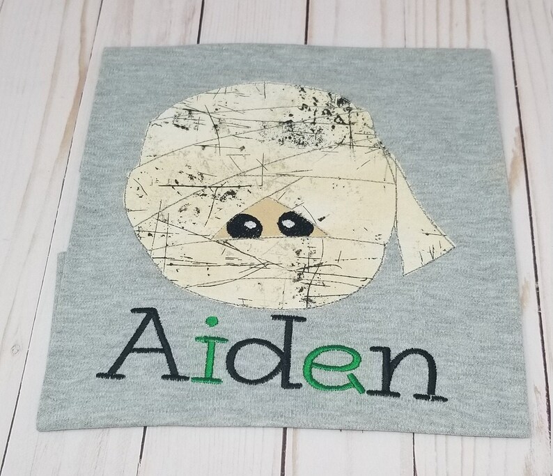 Personalized Halloween Shirt HALLOWEEN Boy Mummy Mummy Shirt SALE Boy Halloween Shirt