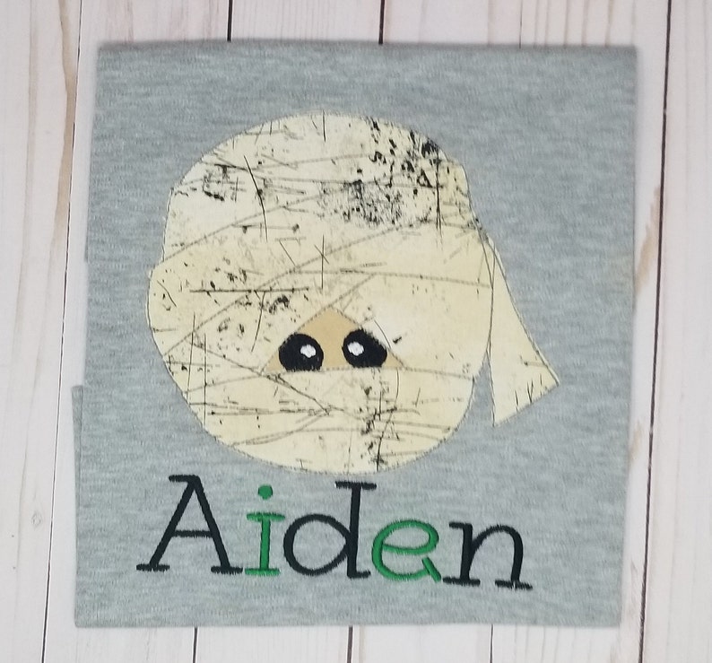 Personalized Halloween Shirt HALLOWEEN Boy Mummy Mummy Shirt SALE Boy Halloween Shirt