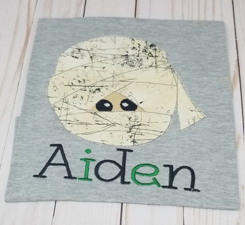 Personalized Halloween Shirt HALLOWEEN Boy Mummy Mummy Shirt SALE Boy Halloween Shirt