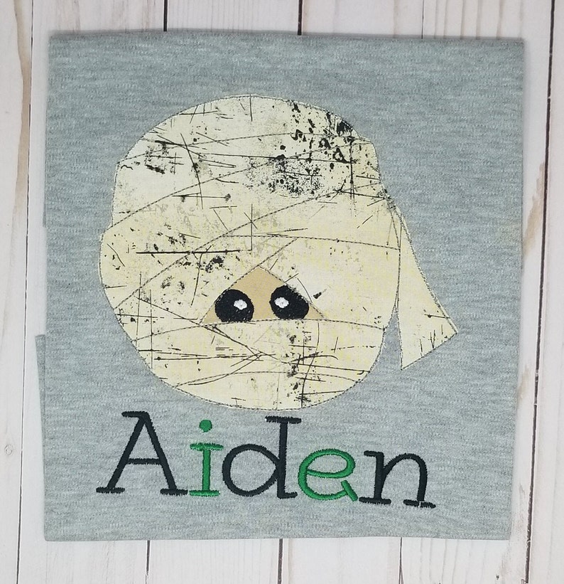 Personalized Halloween Shirt HALLOWEEN Boy Mummy Mummy Shirt SALE Boy Halloween Shirt
