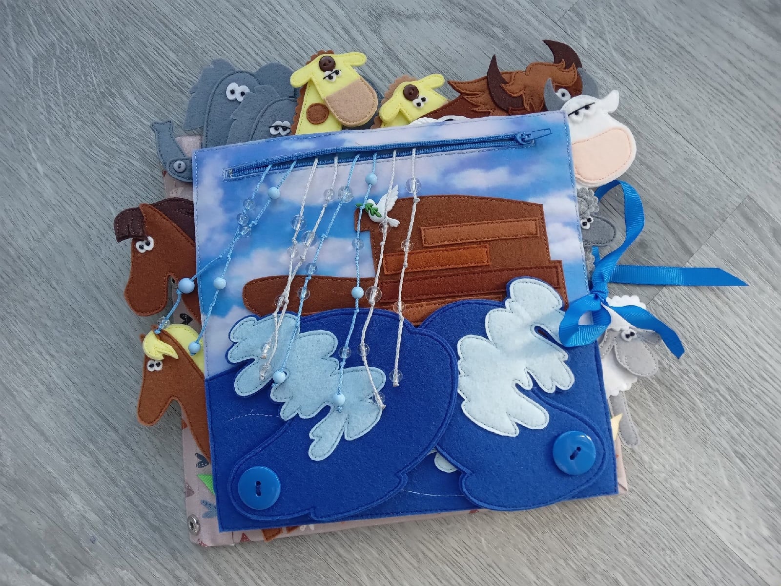 Noah Ark, BIBLE STORIES Quiet book Pattern, Toddler Busy Book Pattern, DIY Felt Book, Church Kids Activities, Nativity Quiet Book