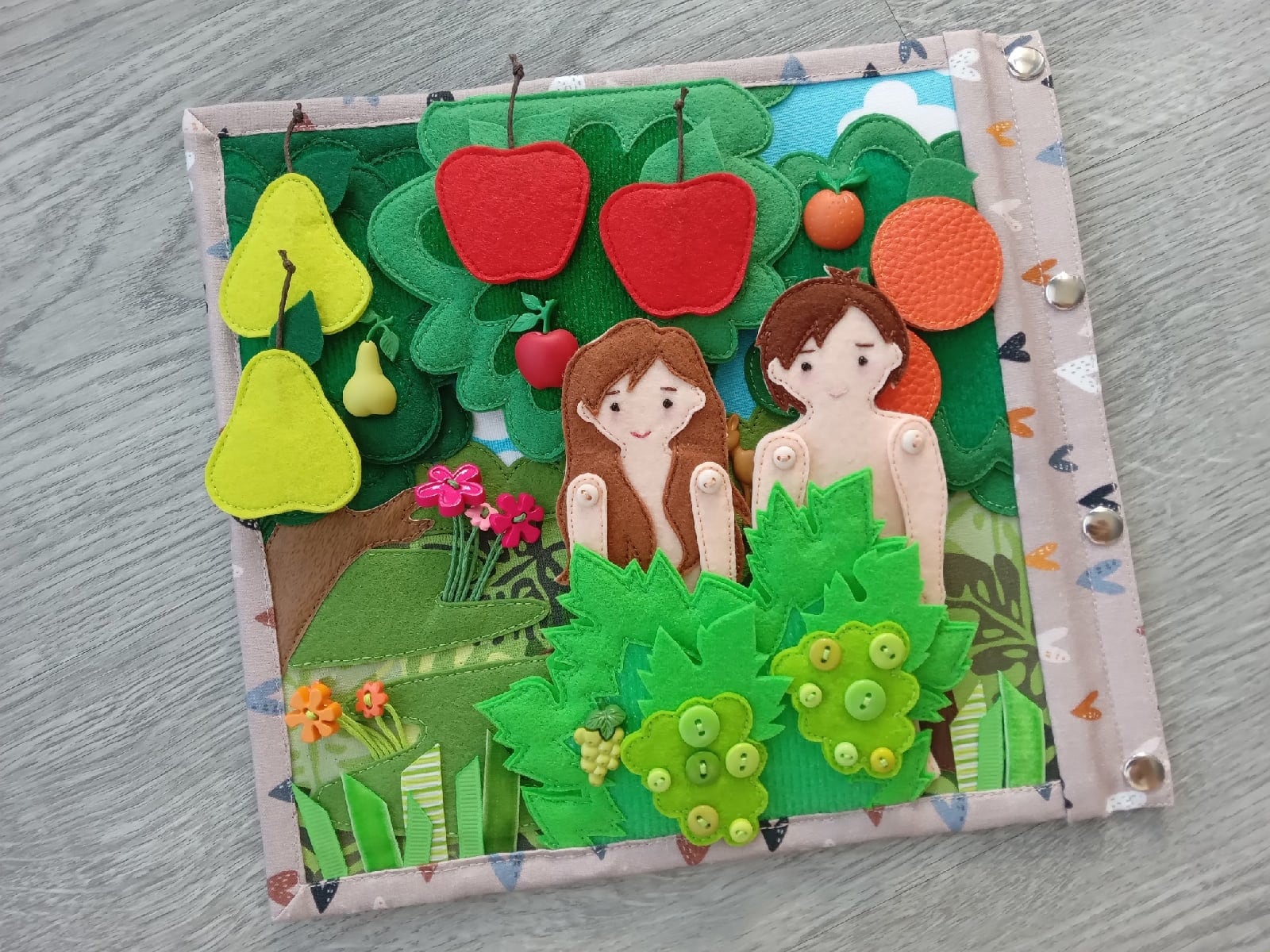 Adam and Eve, BIBLE STORIES Quiet book Pattern, Garden of Eden Pattern, Toddler Busy Book Pattern, DIY Church Felt Book, Nativity Quiet Book