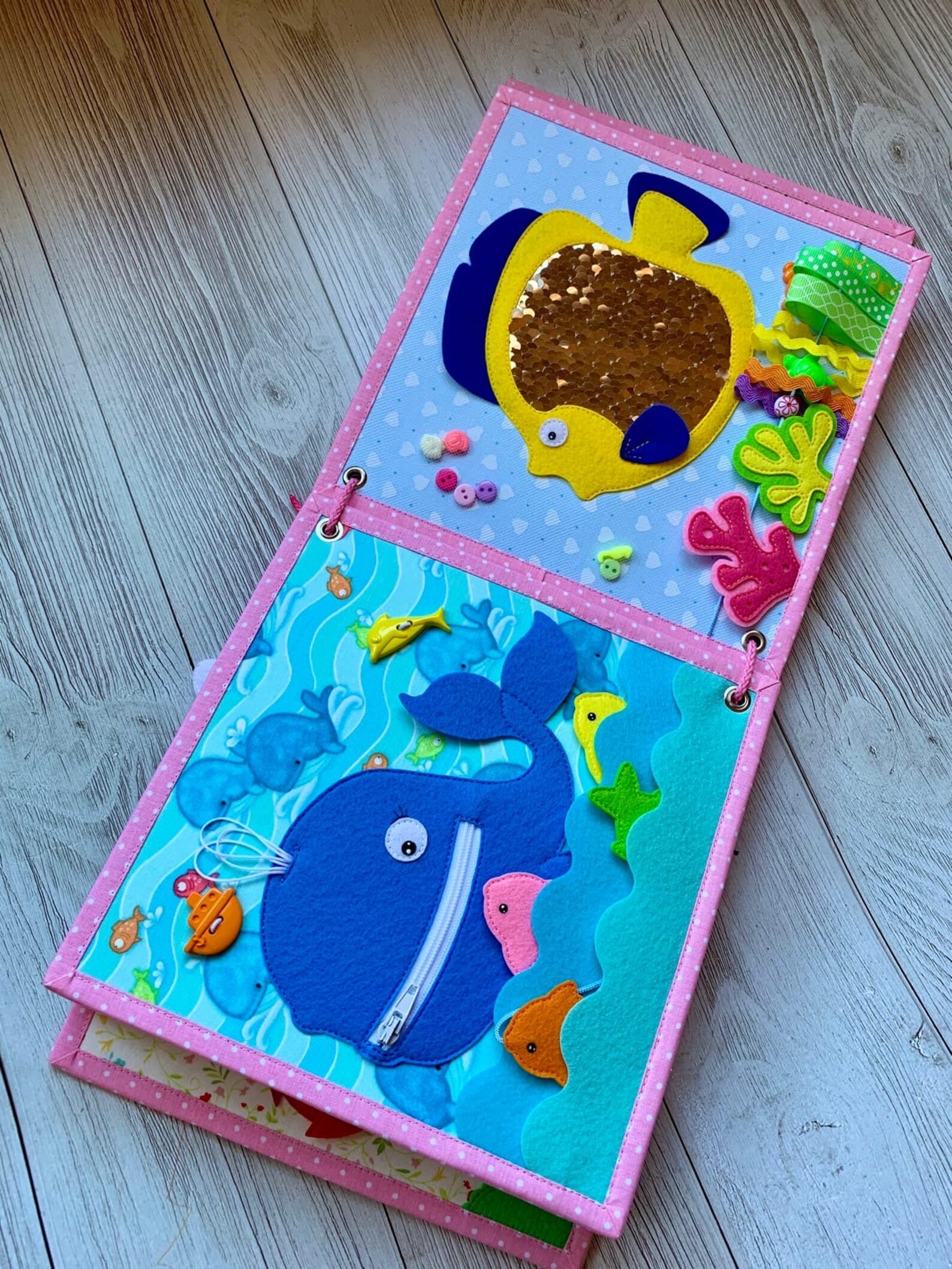 6 PAGES Baby Book Pattern 8x8 PDF & SVG Quiet Etsy