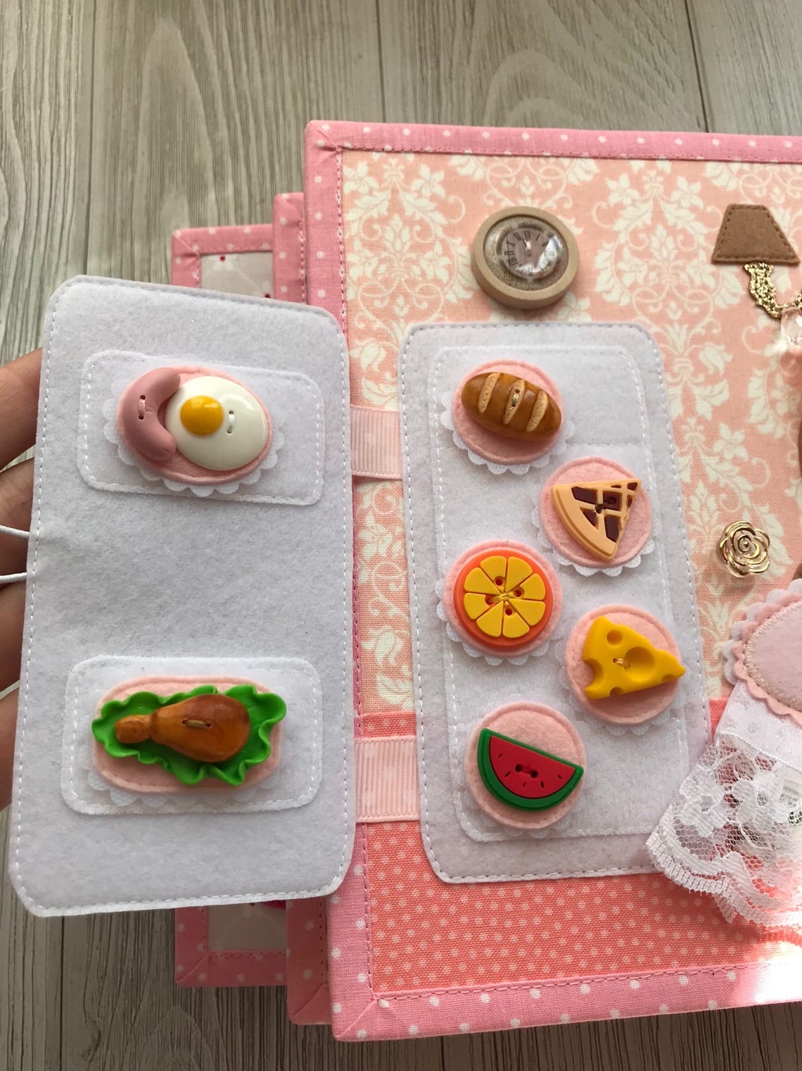 DOLLHOUSE Quiet Book PDF Pattern Diy Quiet Book Pages Busy Etsy UK