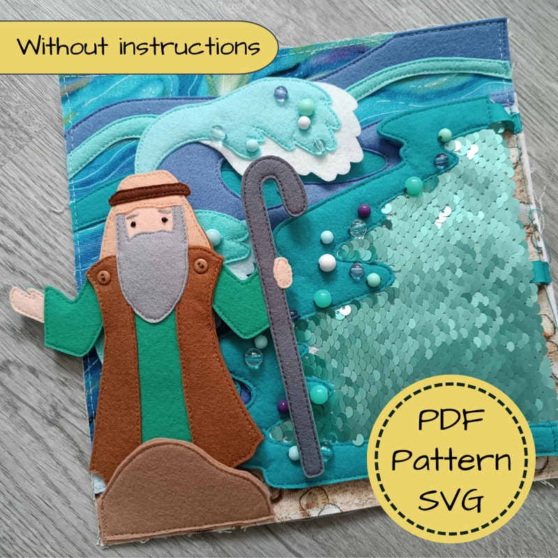 Bible Quiet Book Pattern - Etsy