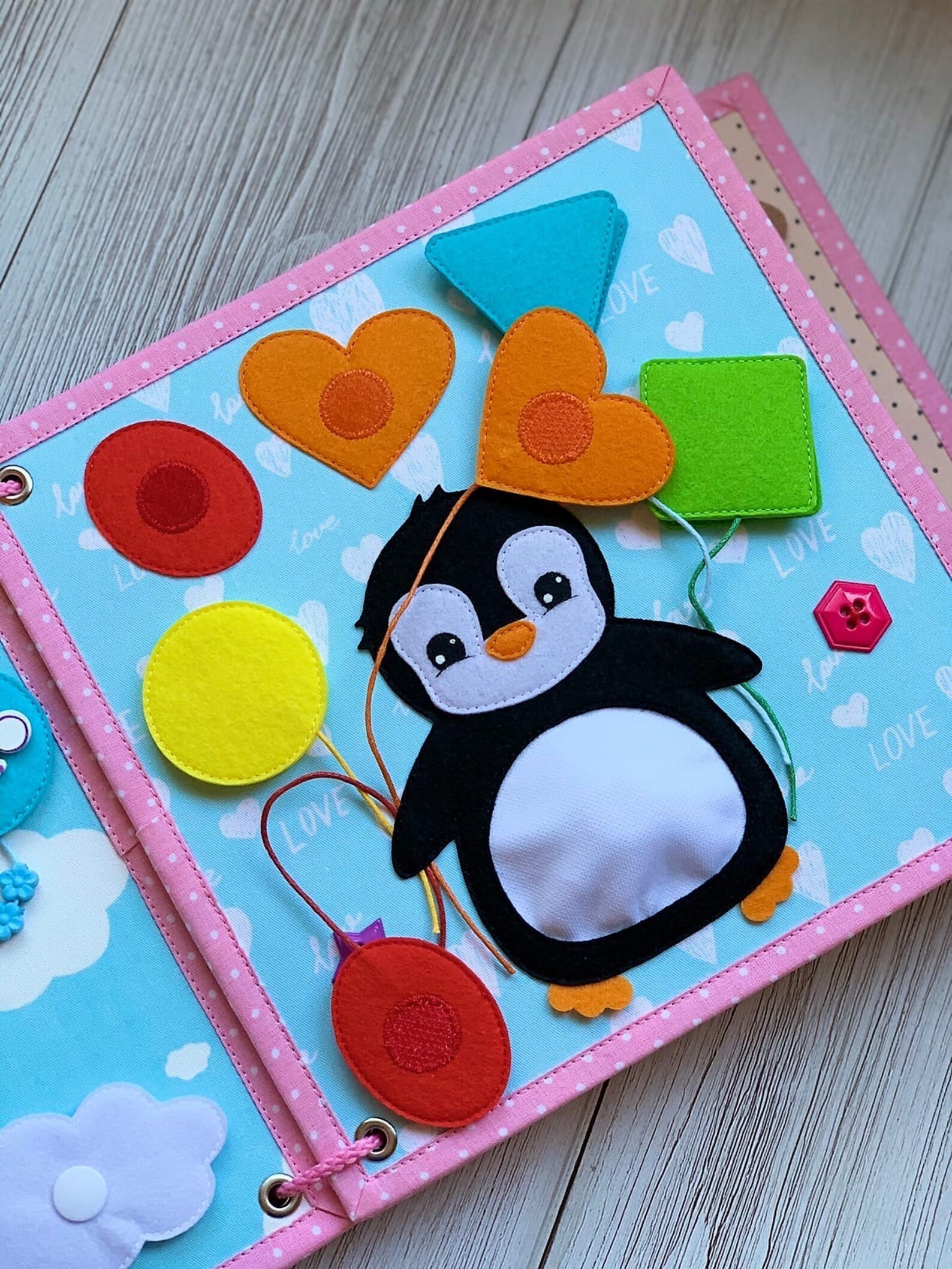 6 PAGES Baby Book Pattern 8x8 PDF & SVG Quiet Etsy