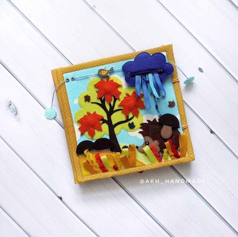 SEASONS Quiet Book PDF PATTERN for Toddlers, Busy Book Pdf Pattern, Diy ...