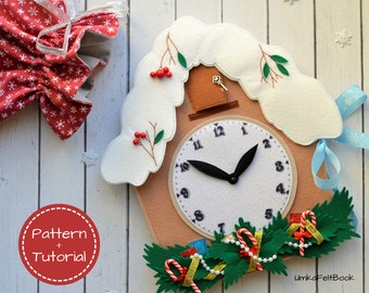 SANTA'S WORKSHOP Rustig boek PDF-patroon, doe-het-zelf rustige boekpagina's, druk boekpatroon, viltboekpatroon, kerstactiviteitenboek voor peuter