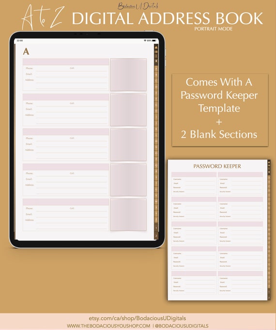 digital-address-book-vertical-digital-password-tracker-for-etsy