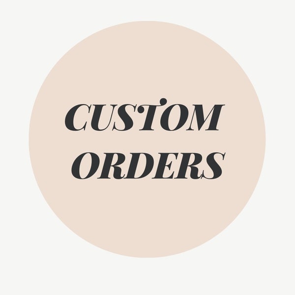 Custom order for African clothing, Custom orders