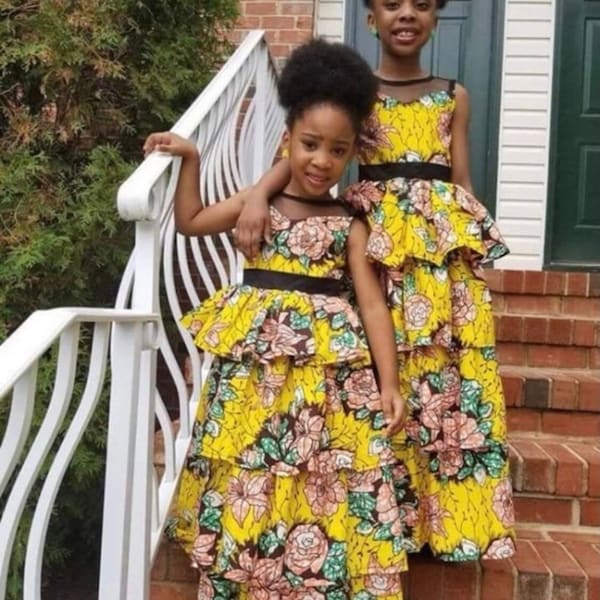 African dresses for kids/ African children dress/ Children’s dress/ Children clothes/African clothing for kids/ African dresses for women/