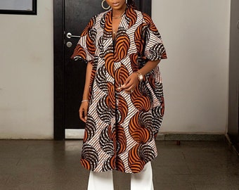 African print jacket, African blazer for women, African summer jacket,
