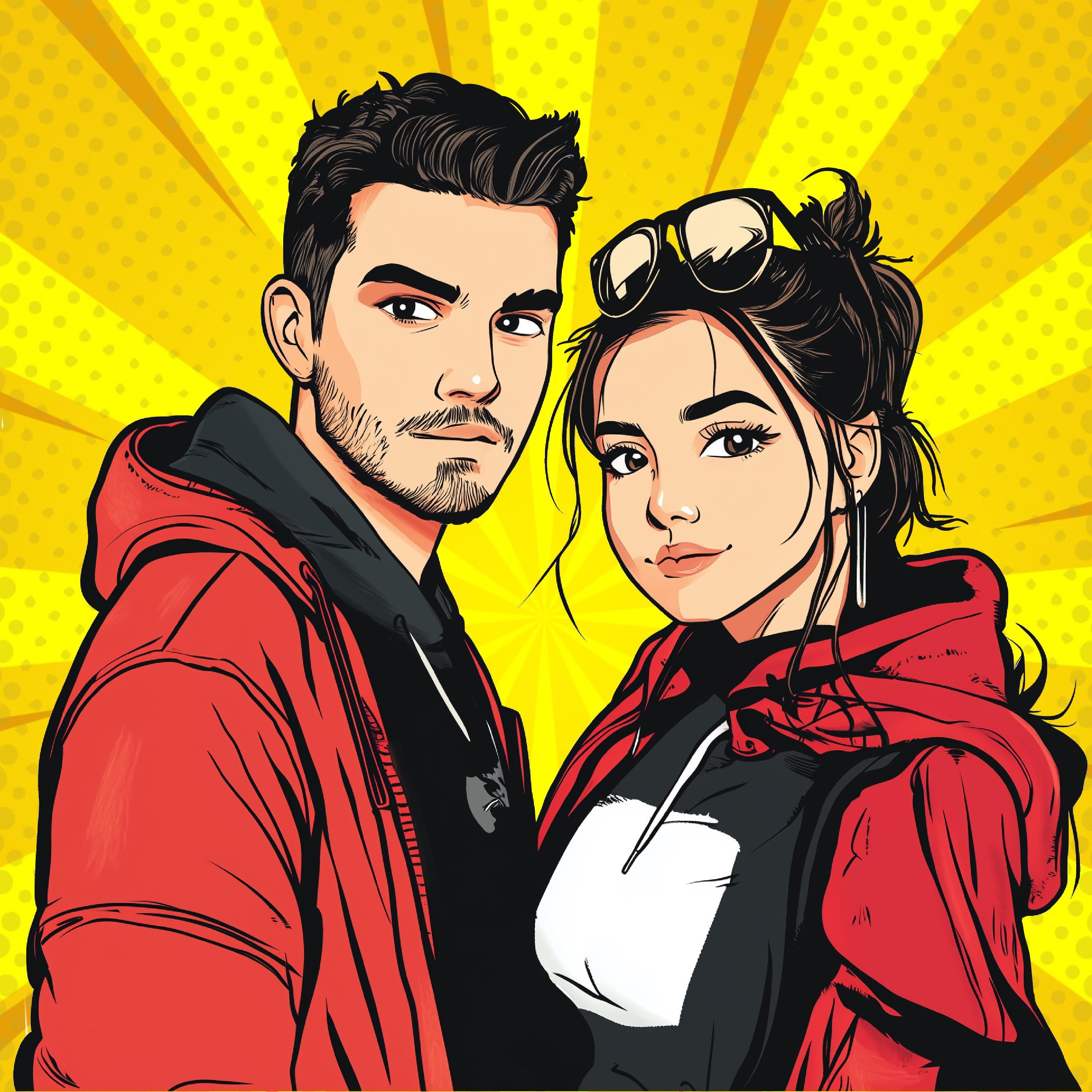 Personalized Comics Portrait | Custom Comic Style Portrait | Custom ...