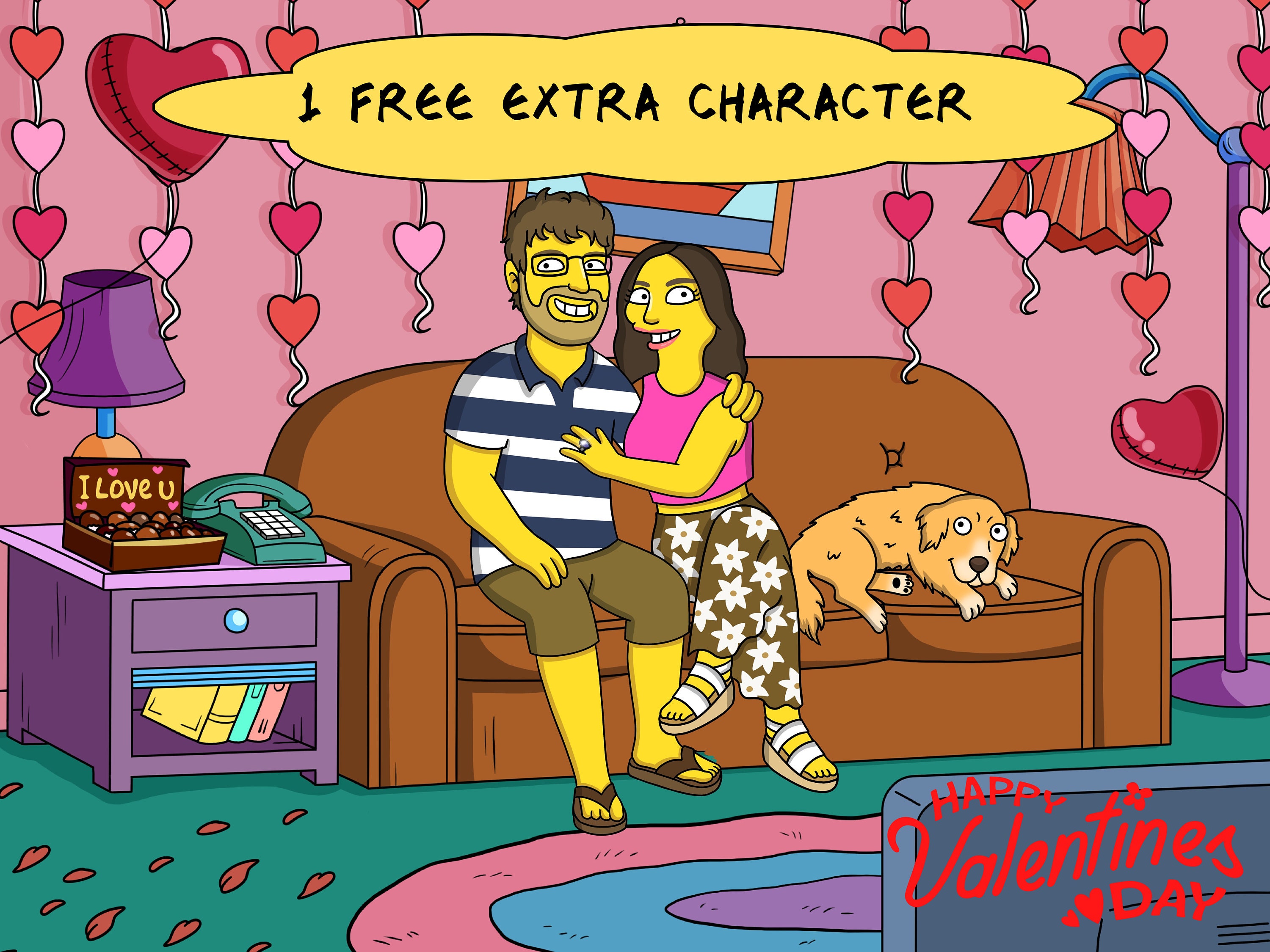 Simpsons Portrait Simpsonize Turn Photo Into Cartoon Custom - Etsy Simpsons Portrait Simpsonize Turn Photo Into Cartoon Custom - Etsy