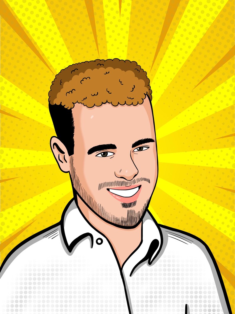 Personalized Comics Portrait | Custom Comic Style Portrait | Custom ...
