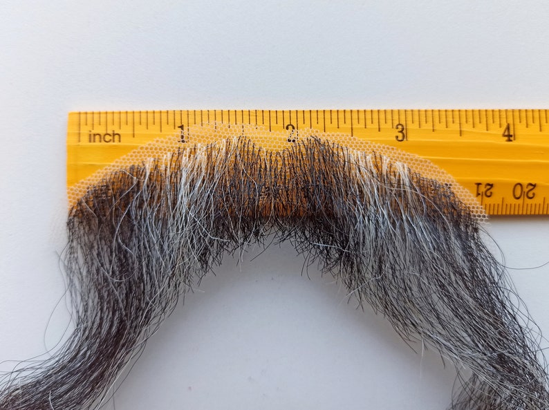 Fake Realistic Black Long Mustache, Accessory for Stage Performances ...