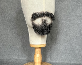 Realistic black beard with mustaches, Tony Stark image, Iron man cosplay