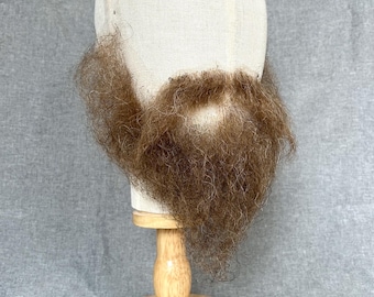 Realistic Human Hair Jesus Beard | Professional Lace Front Set | Biblical Cosplay